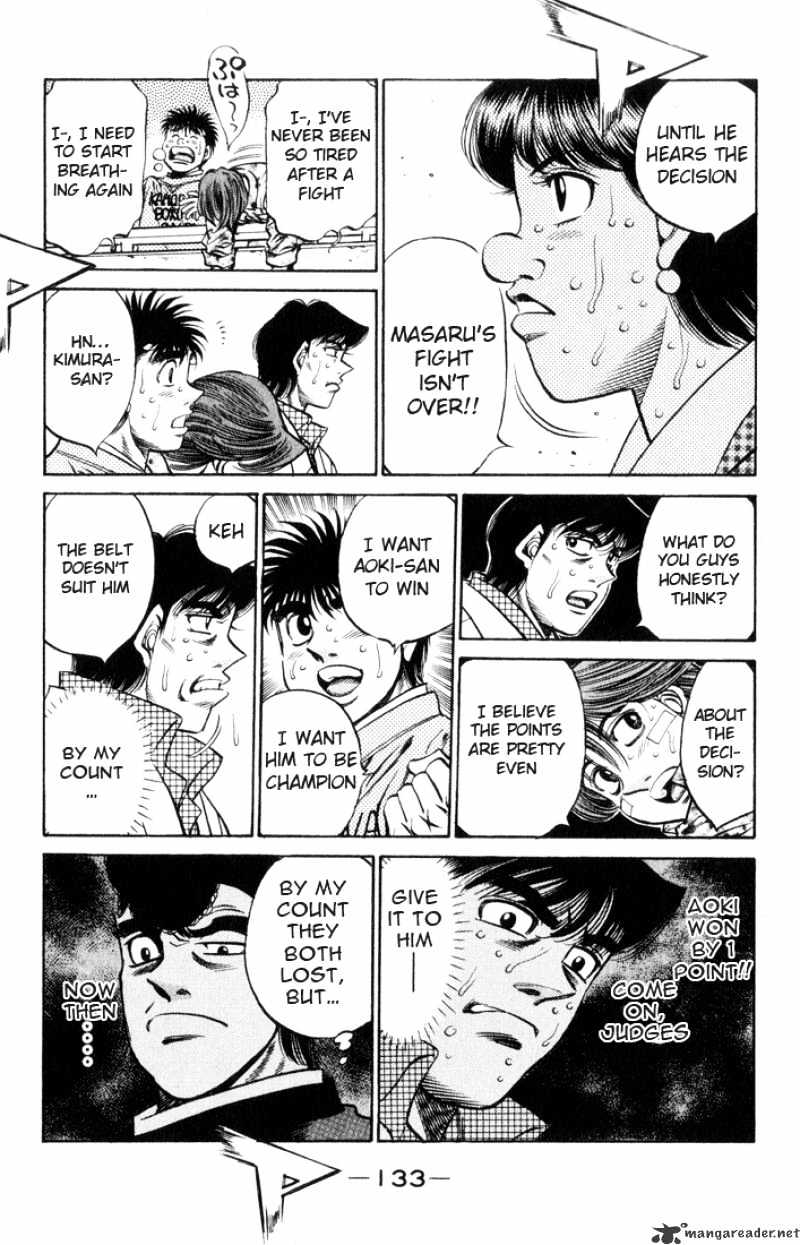 Hajime no Ippo: Fighting Spirit, Chapter 459 image 15
